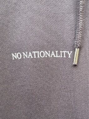 NN07 | No Nationality Dark Gray Hoodie | Men's L